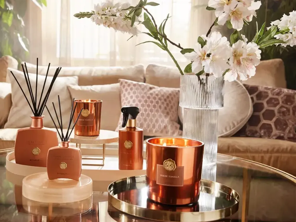 Stuebord med Rituals produkter
