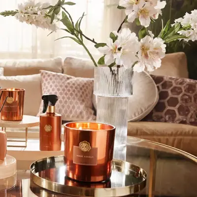 Stuebord med Rituals produkter