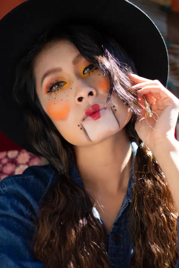 Halloween make up, Puppet doll make up.
I did make up my self at home for halloween event. I would be happy if someone use these pictures for some DIY blog or website!