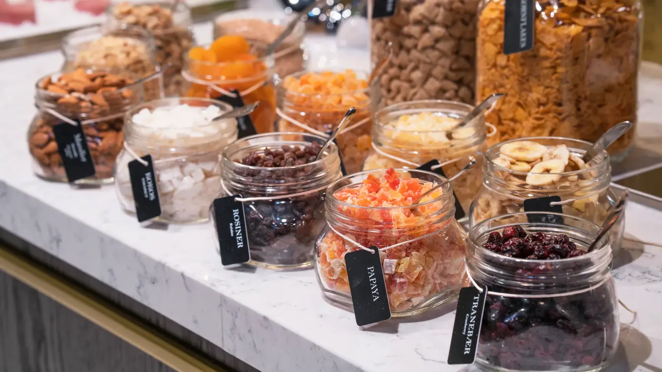 Frokostbuffet på Thon Hotel Nidaros