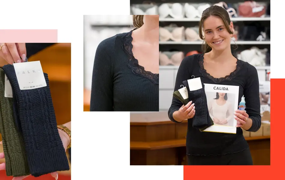 Auds undertøy sine tips