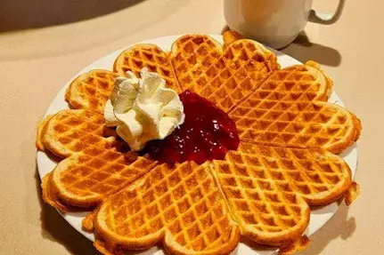 Vaffel fra Råde Bakeri