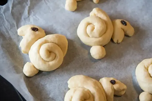 Påskeboller, harer