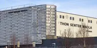 Fasadebilde av Thon Senter Madla.