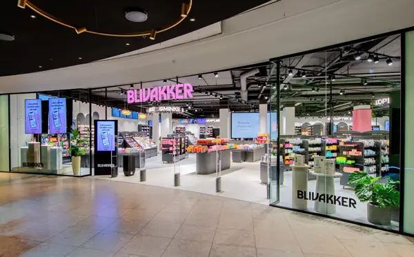 Fasaden til Bli Vakker