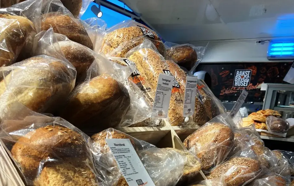 brøddisken fra bakst og brygghuset på åsane storsenter