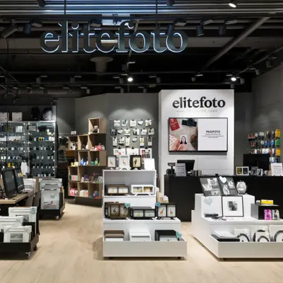 Butikkfasade til Elite foto