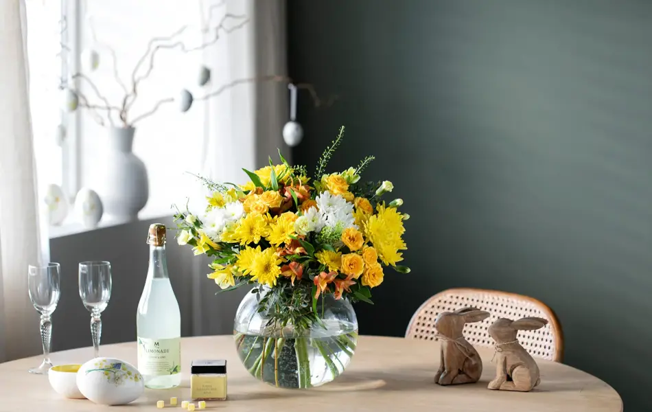 Påskeblomster og dekorasjoner fra Mester Grønn