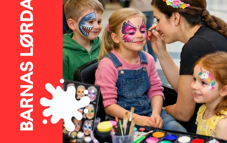 ansiktsmaling (8.34 x 3 in) (4 x 3 in) - 3