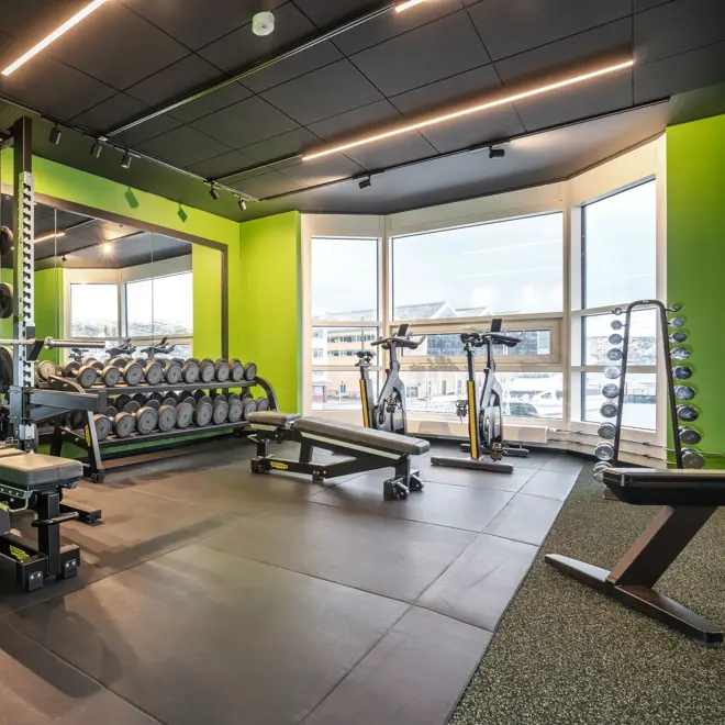 Thon_Hotel_Hammerfest_Treningsrom