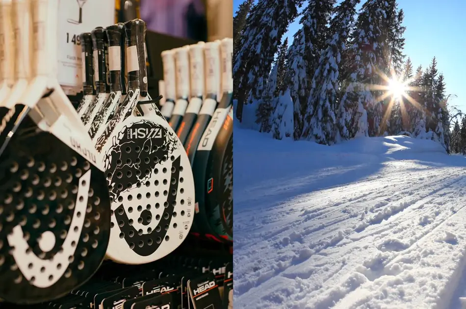 Padel og ski