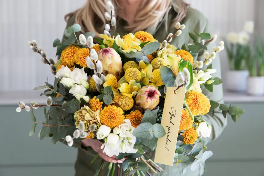 Påskeblomster og dekorasjoner fra Mester Grønn