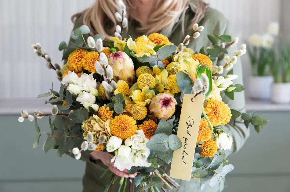 Påskeblomster og dekorasjoner fra Mester Grønn