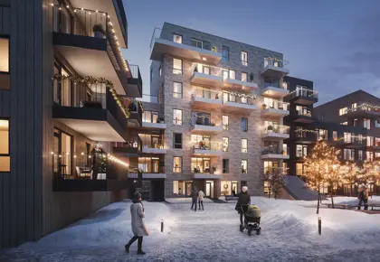 Jul og vinterstemning uteområder Skaarerloekka premium