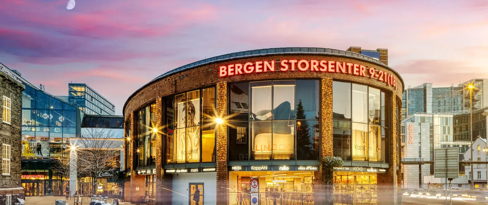 Bergen Storsenter fasade