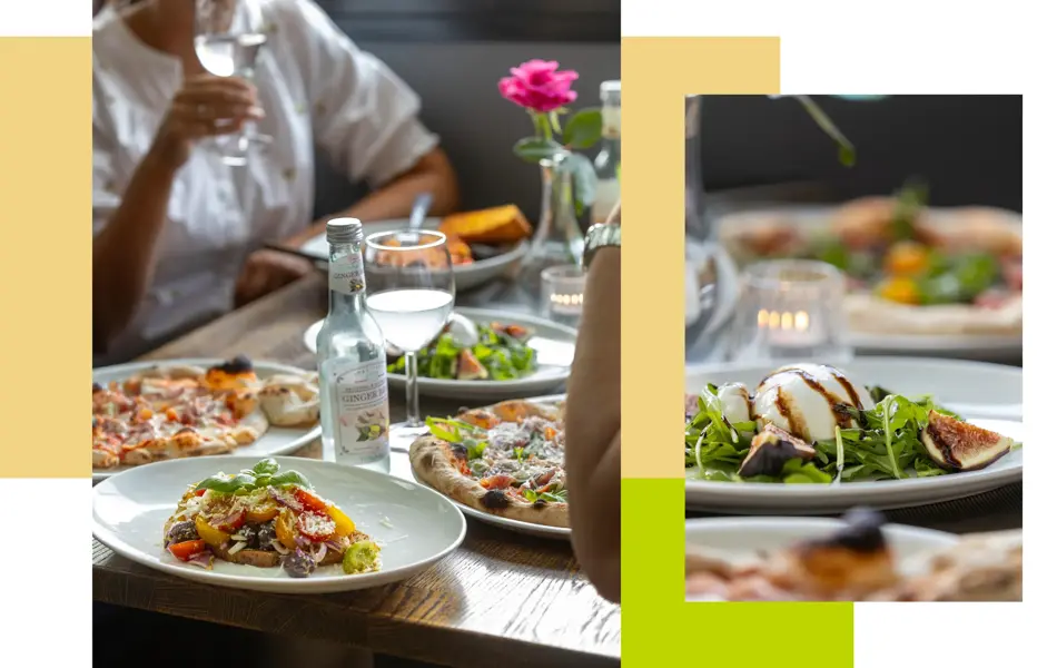 Dyktige Italienske kokker serveres ekte Italiensk pizza  hele dagen