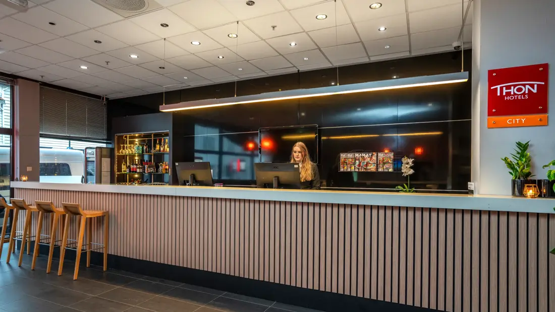Thon_Partner_Hotel_Kristiansand_Resepsjon