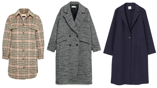 Collage av tre høstkåper