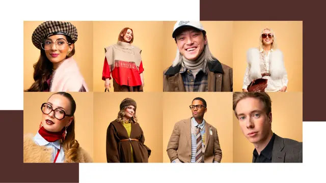 modeller viser høstmote