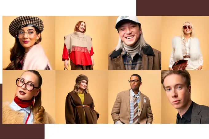 modeller viser høstmote