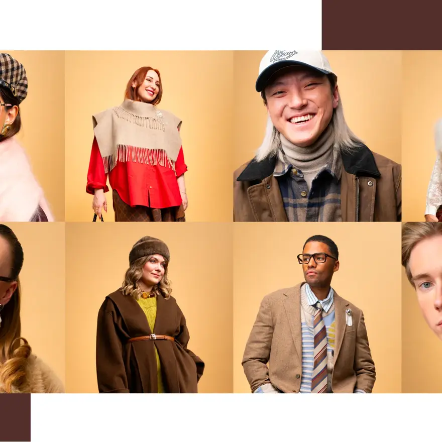 modeller viser høstmote