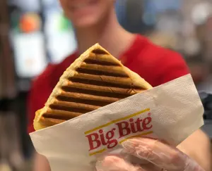 Big bite toast