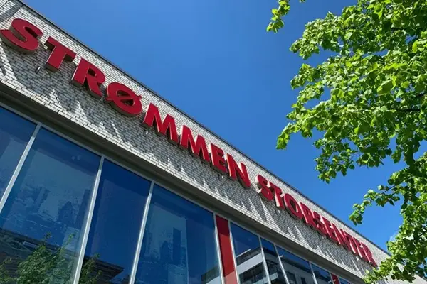 Fasade Strømmen Storsenter
