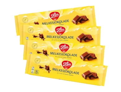 Freia melkesjokolade plater
