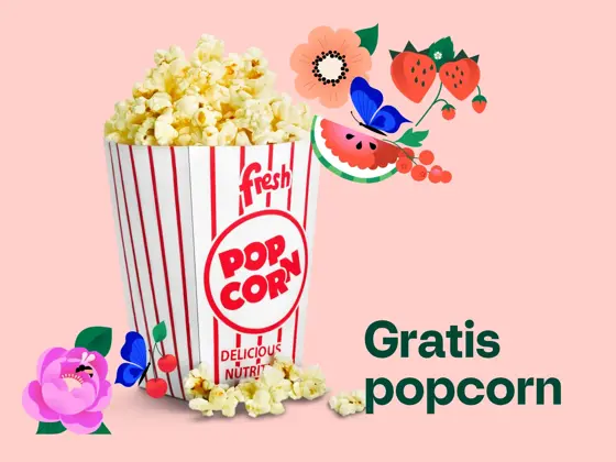 Gratis popcorn nettside