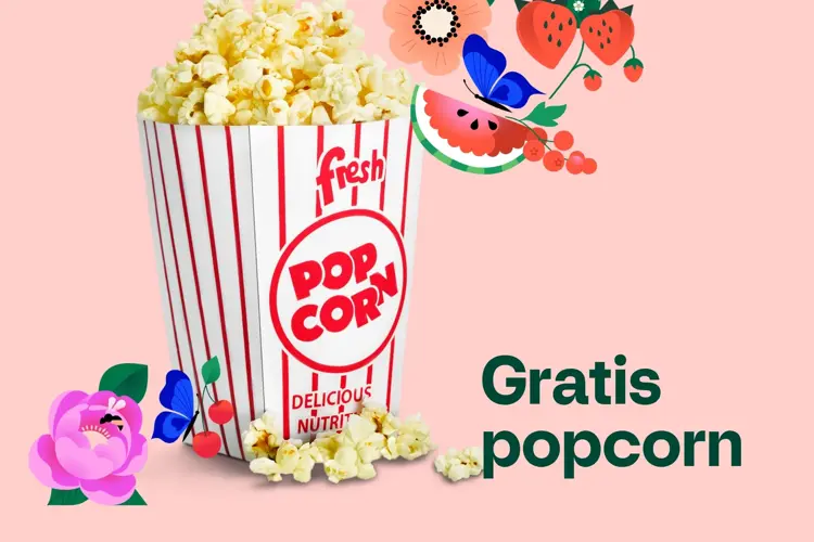 Gratis popcorn nettside