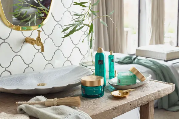 rituals-produkter på baderommet