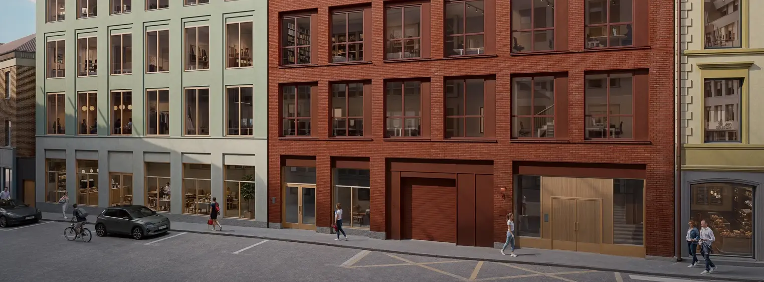 Youngs gate 2-4, 3D illustrasjoner.