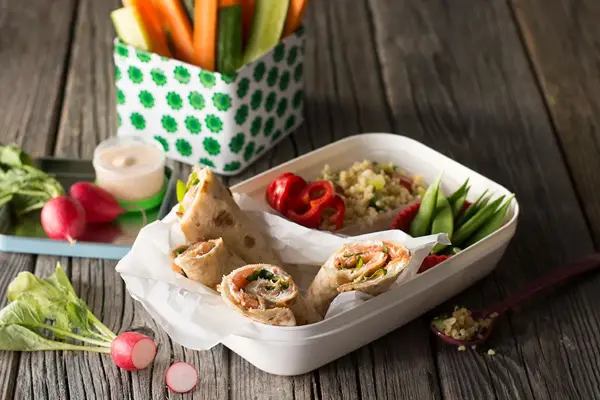 Bilde av matboks med mat