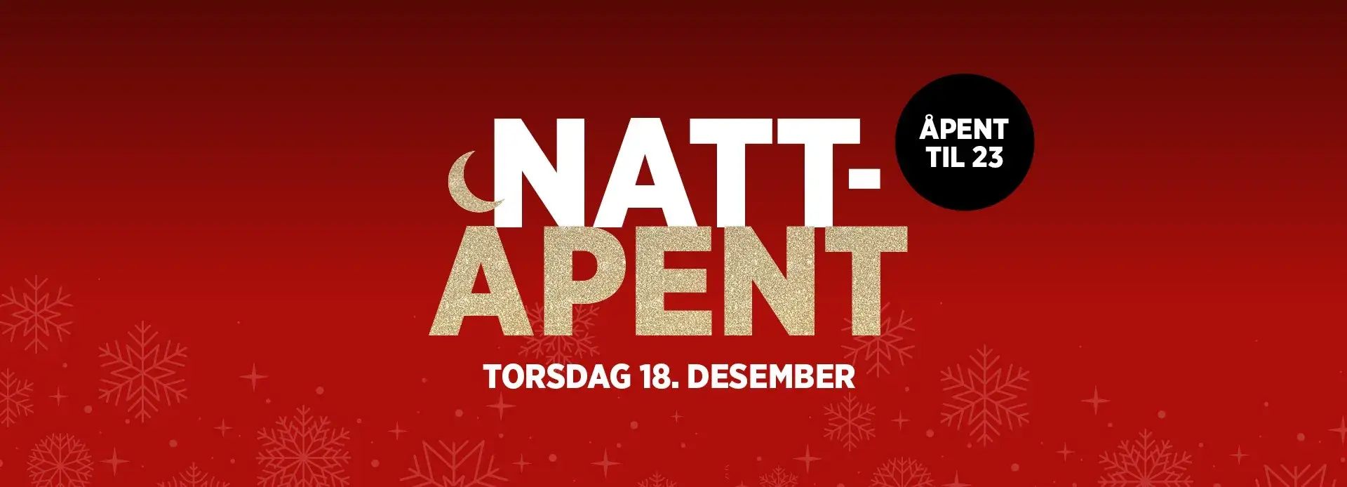 Toppbanner nattåpent 18.des
