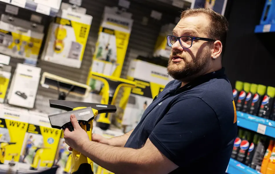 Produkter til vindusvask