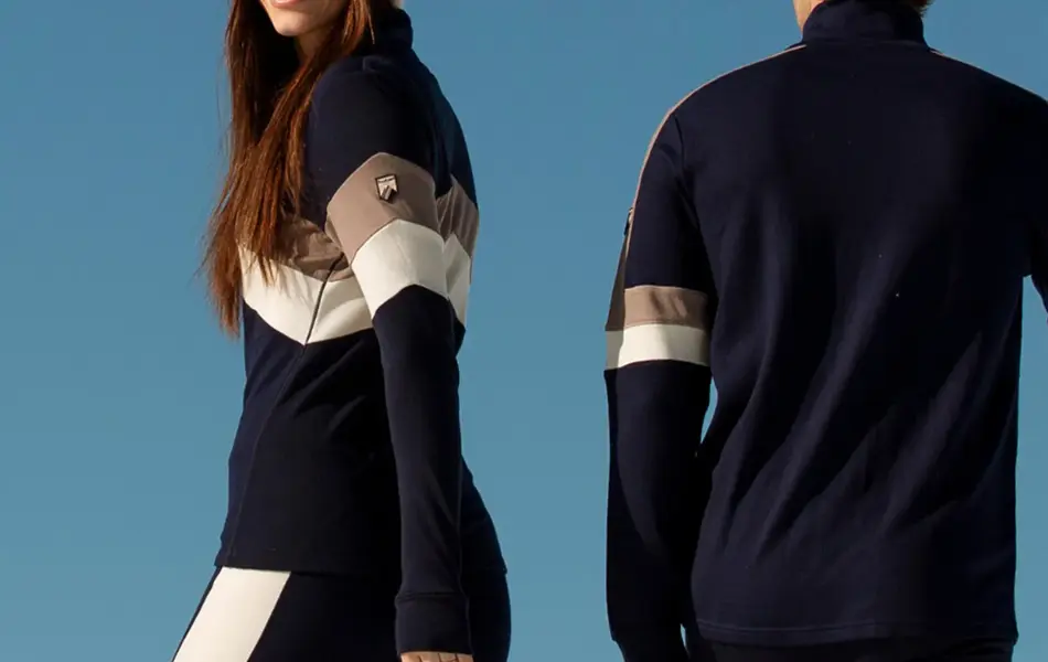 Dame og mann i turklær