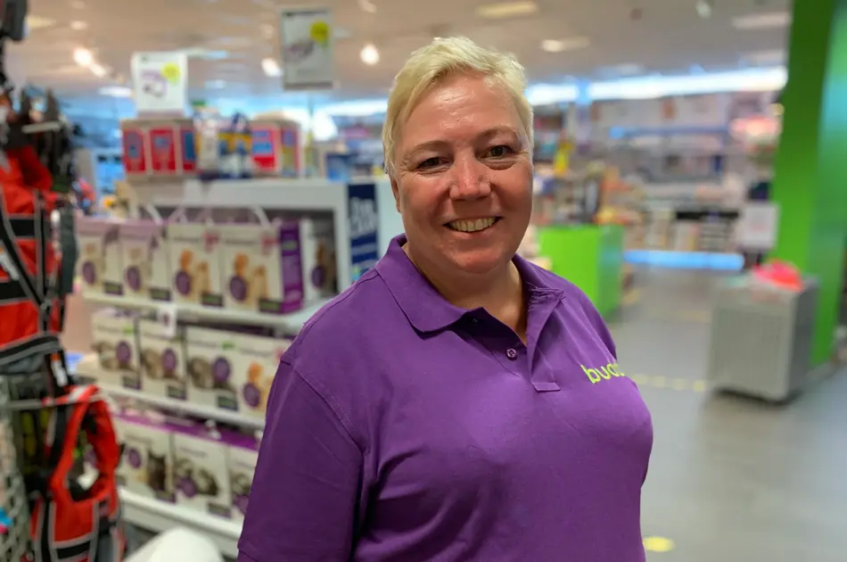 Unni Stensvold, daglig leder Buddy på AMFI Raufoss