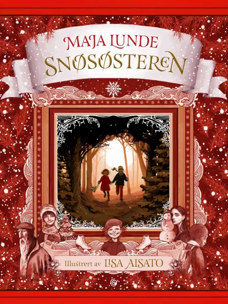 Omslaget til boken Snøsøsteren av Maja Lunde