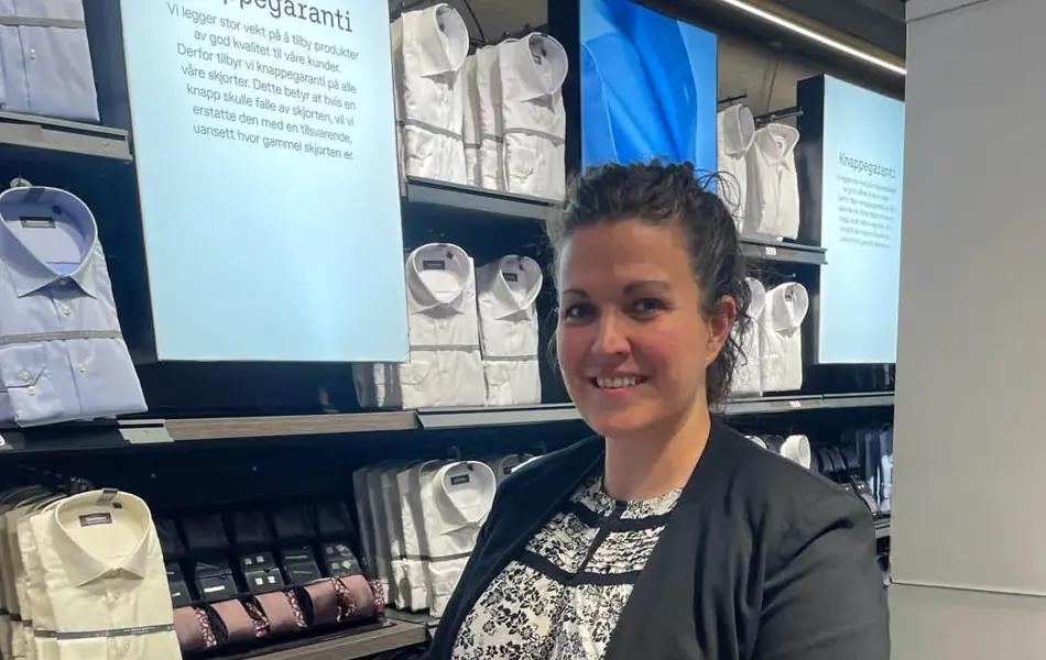 Dressmann viser varer til Black Week