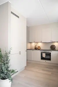 Moderne kjøkken i visningsleilighet på Skårerløkka PREMIUM