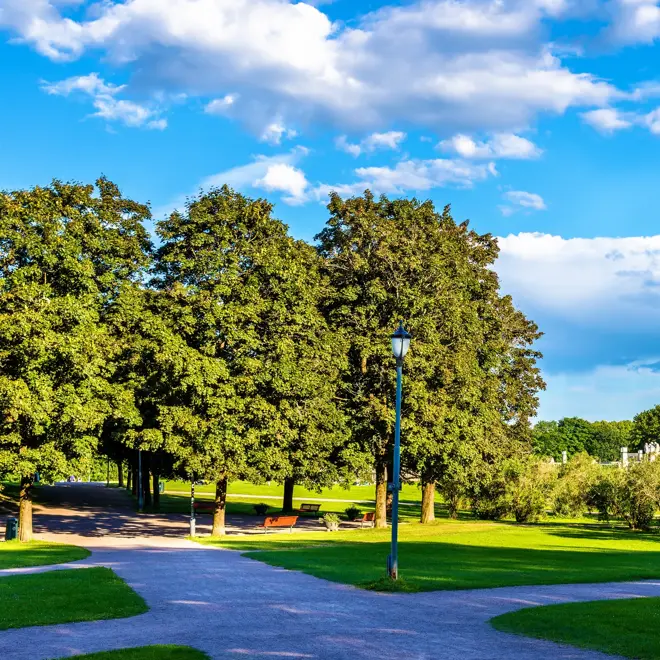 Vigeland sculpture installations in Frogner Park - Oslo, Norway