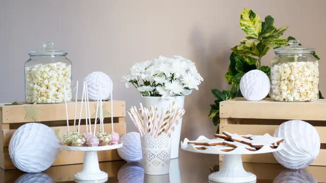 popcorn and  cookies on event party