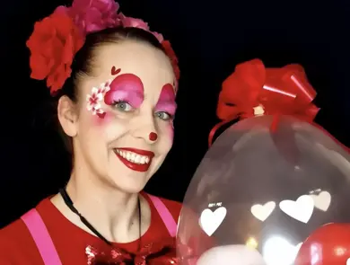 Hjerteklovnen Missy og Ballonggave