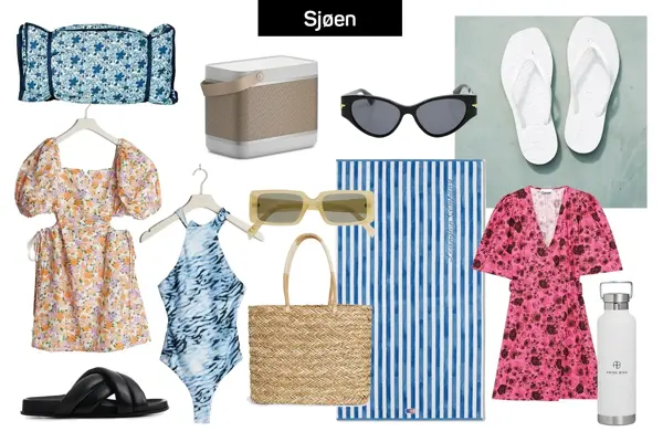 Turutstyr til å ha med til sjøen