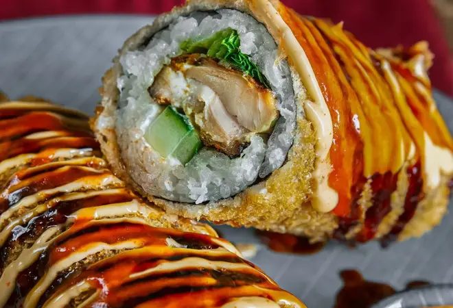 Sabrura sushiburrito kylling