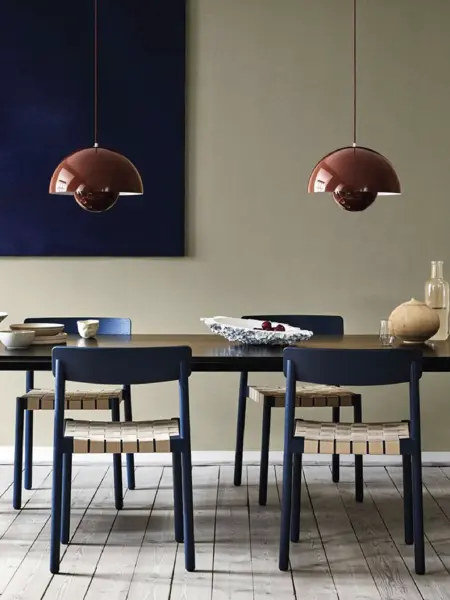 Lamper over et spisebord