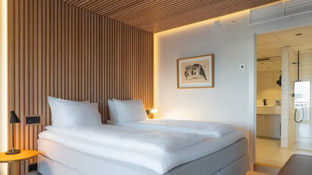 Suite med dobbeltseng