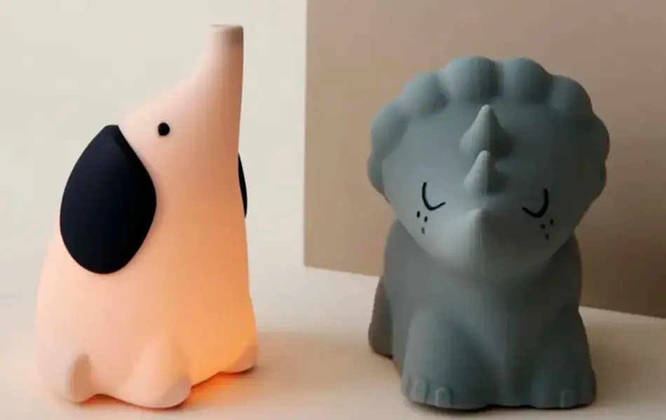 Lamper formet som dyr