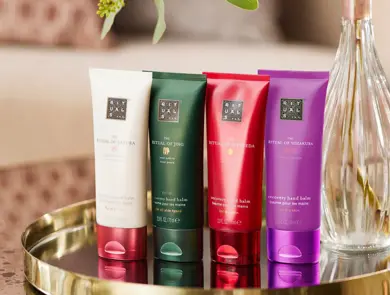Håndkremer fra Rituals i fire ulike serier
