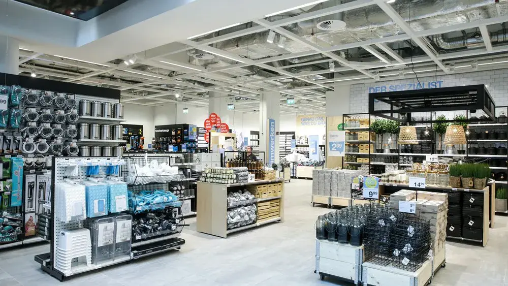 Oversikt over butikk 